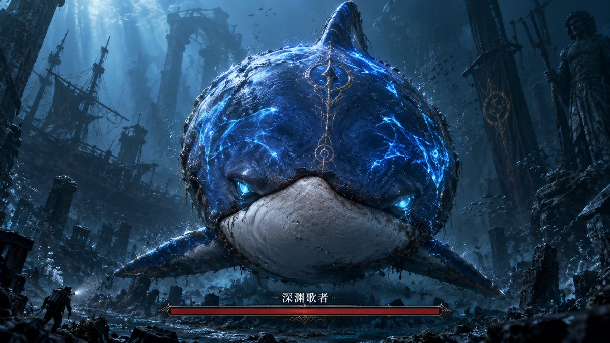 Abyssale Delfin-Boss-Transformation