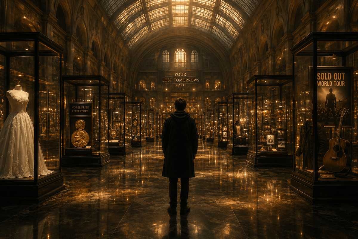 Museum of Lost Tomorrows conceptual scene