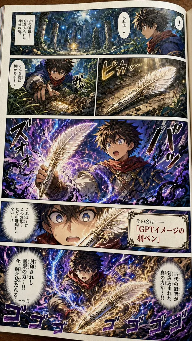 日本少年漫画ページ