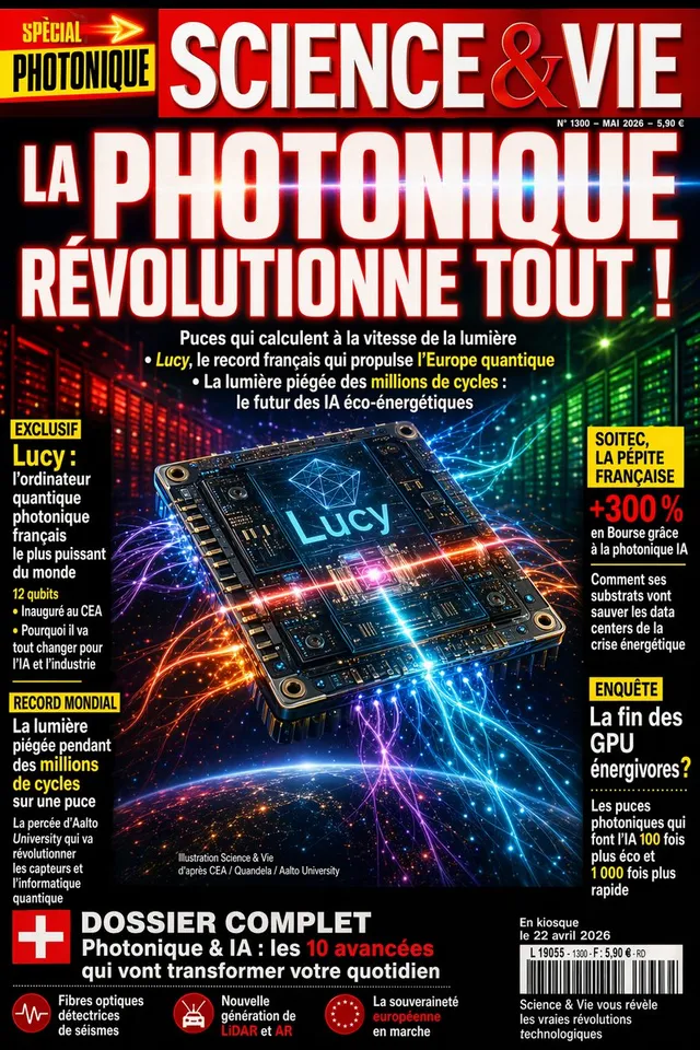 Futuristic Photonics Magazine Cover
