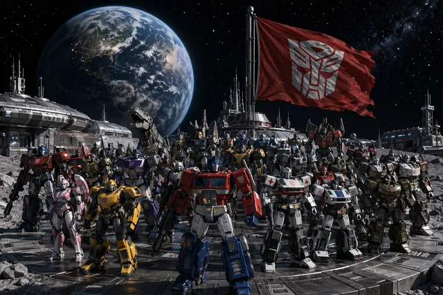 Transformers Space Scenes Prompt