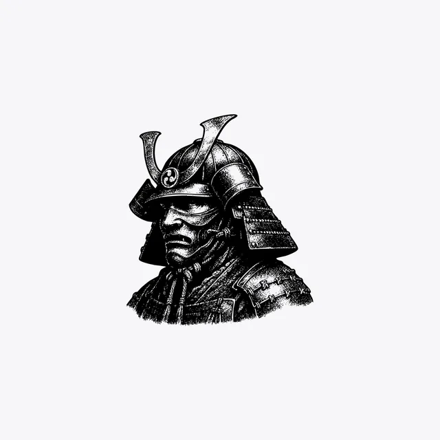 Grabado de Samurai Censurado