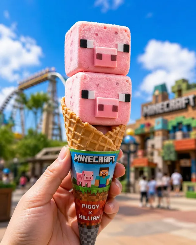 Co-branded IP Ice Cream Design
