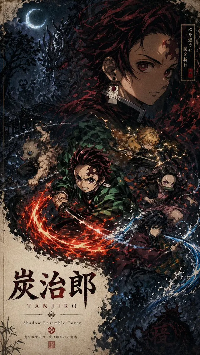 Shadow Ensemble Movie Poster Template