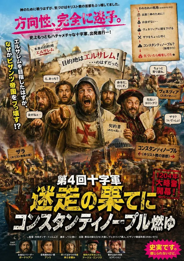 Chaotic Fourth Crusade Parody Poster