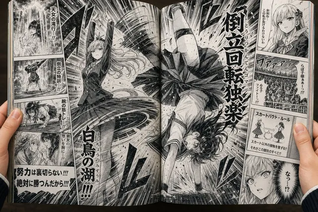 Açık Manga Etek Savaşı Sayfası