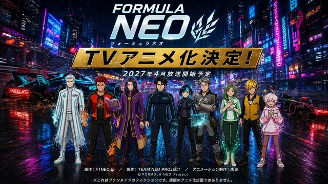 Poster Annuncio Anime Cyberpunk