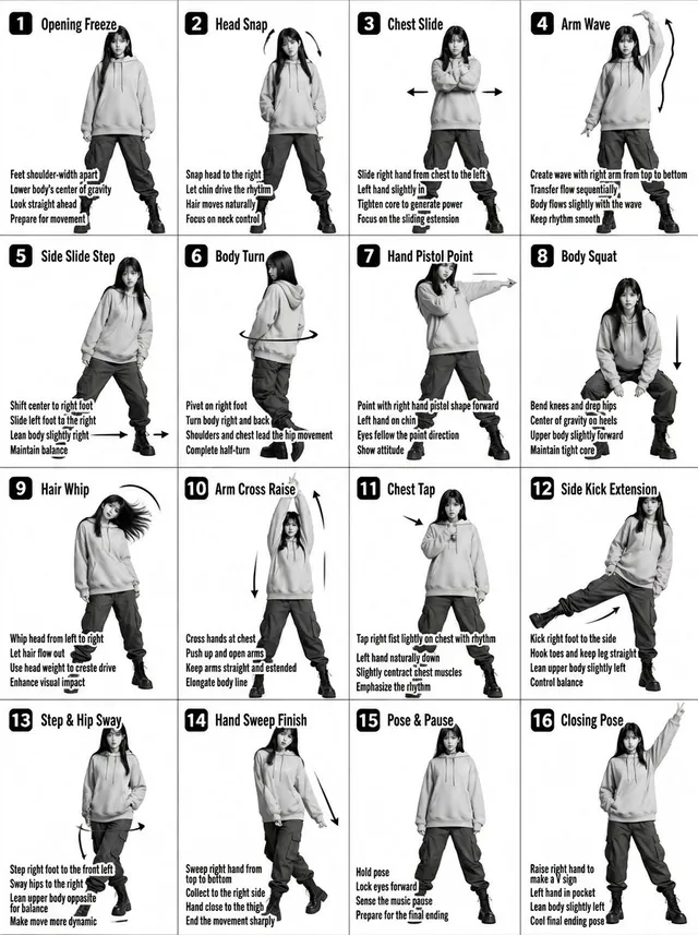 K-Pop-Tanz-Tutorial-Poster-Generator