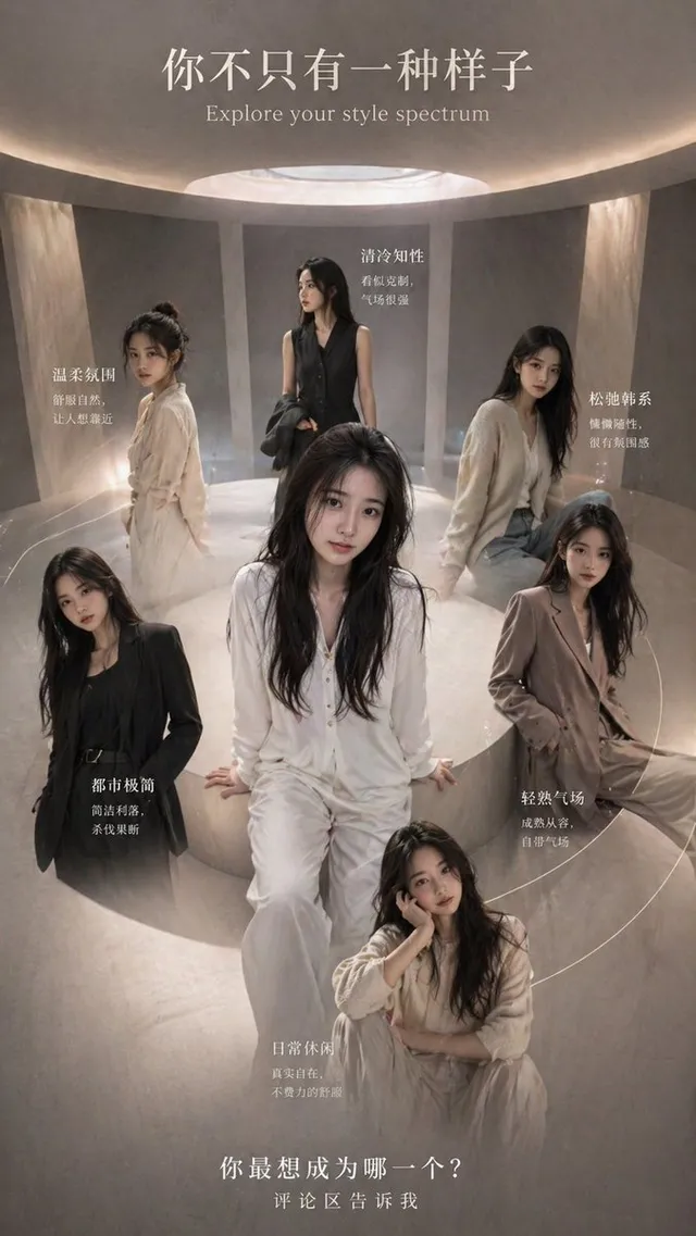 Style Spectrum Fashion Poster