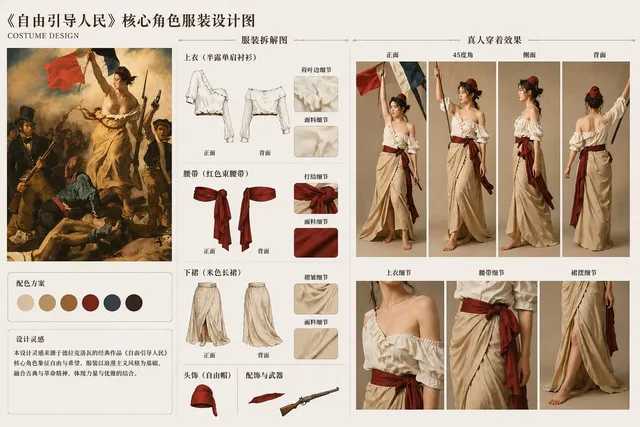 經典畫作時尚分析