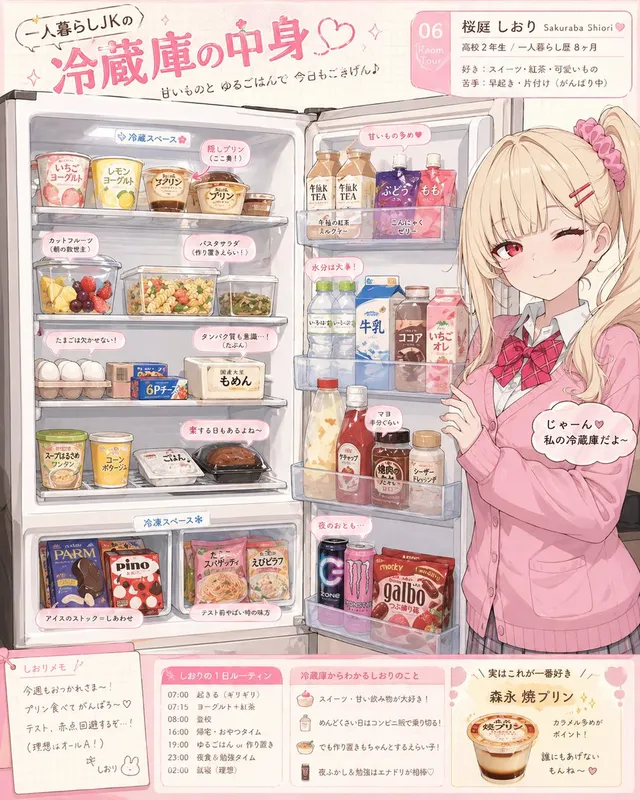 Character Refrigerator Breakdown