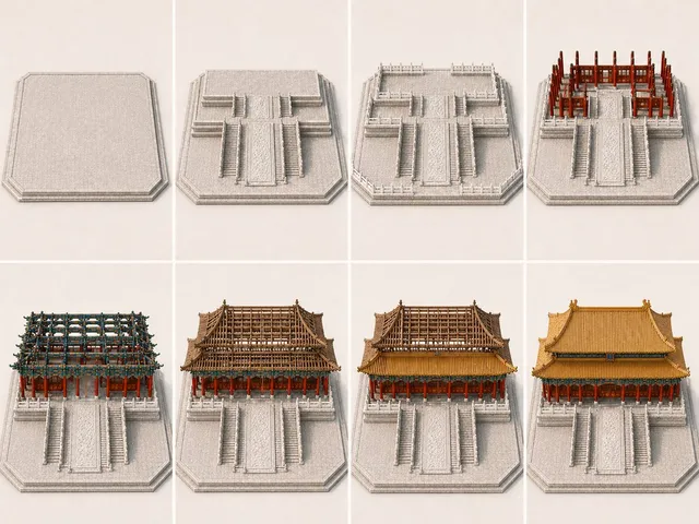 8-Panel Palace Hall Construction Board
