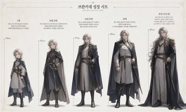 Character Growth Sheet Generator