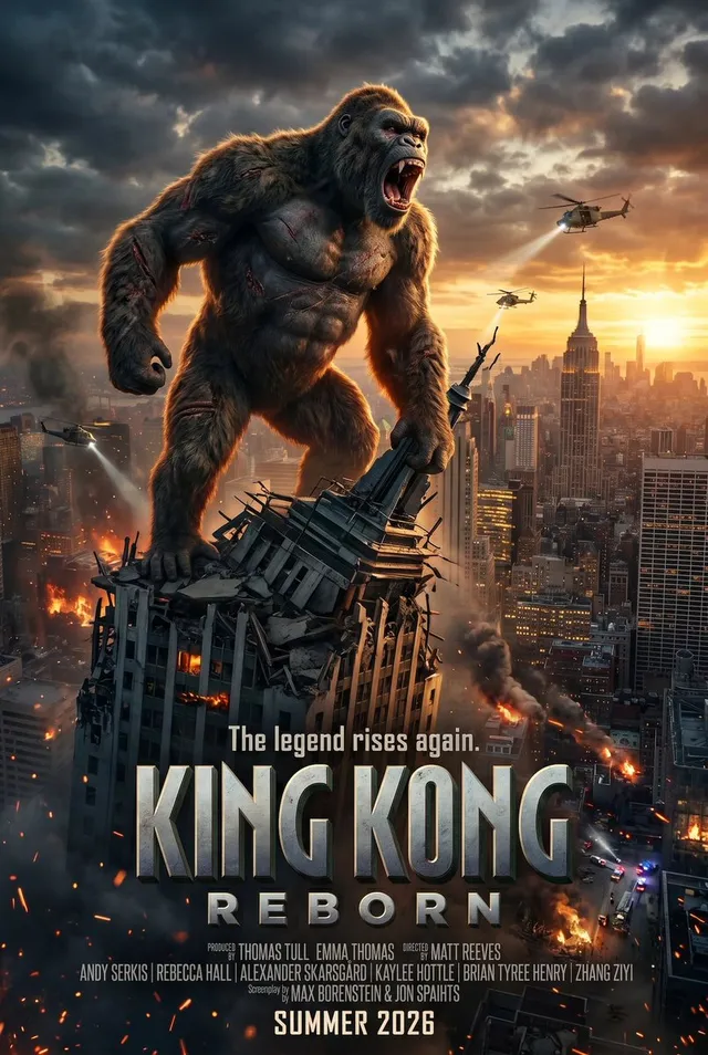 King Kong Rinato Poster Film