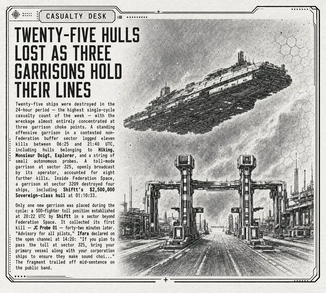 Retro Sci-Fi Casualty Desk Front Page