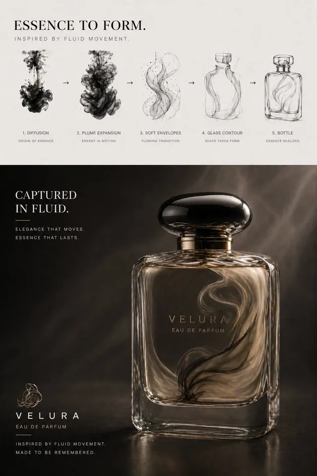Perfume Design Evolution Poster