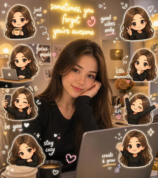Chibi-Avatar-Scrapbook-Foto