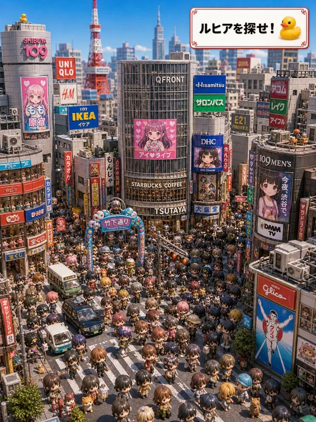 Find Ruhia in Shibuya
