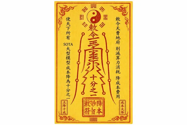 AI Cost Reduction Taoist Talisman