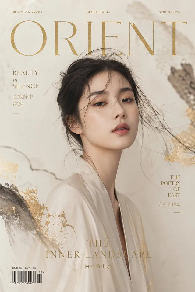 Sampul Majalah Editorial Mode Zen