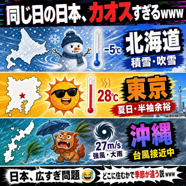 Kaotik Japonya Hava Durumu Memi