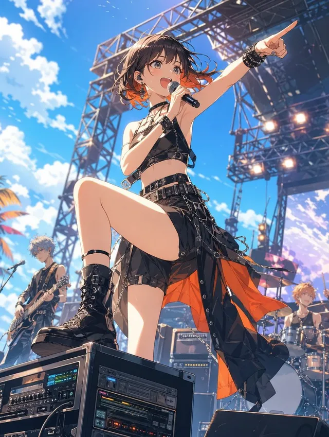 Anime Punk Rock Festival Stage
