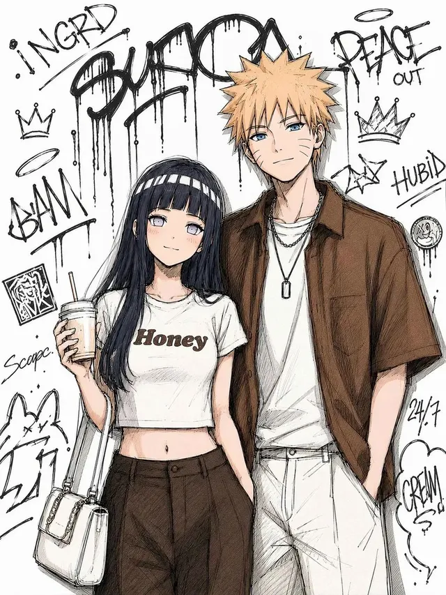 Tokyo Street Fashion Anime Art