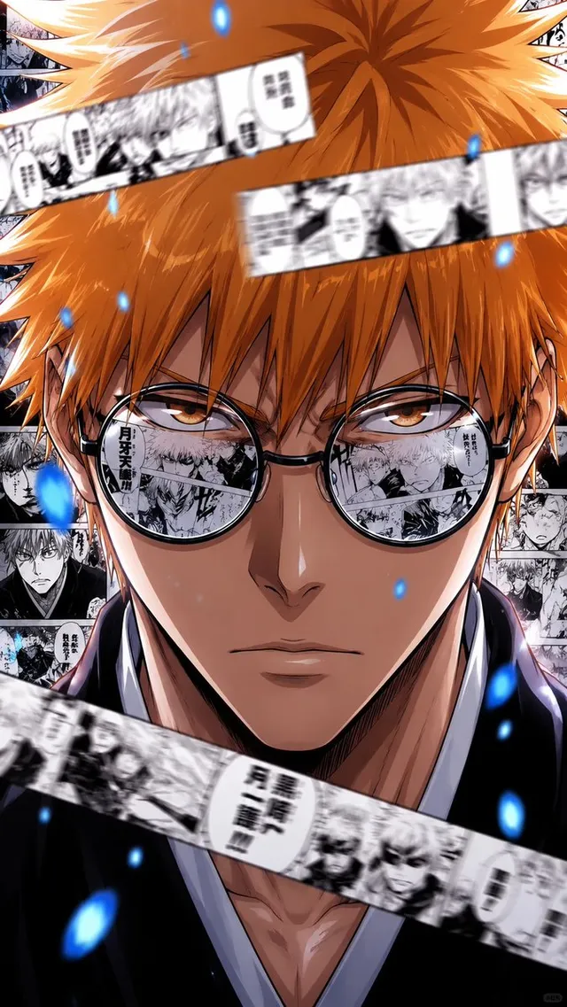 Bleach Style High-Impact Manga Poster