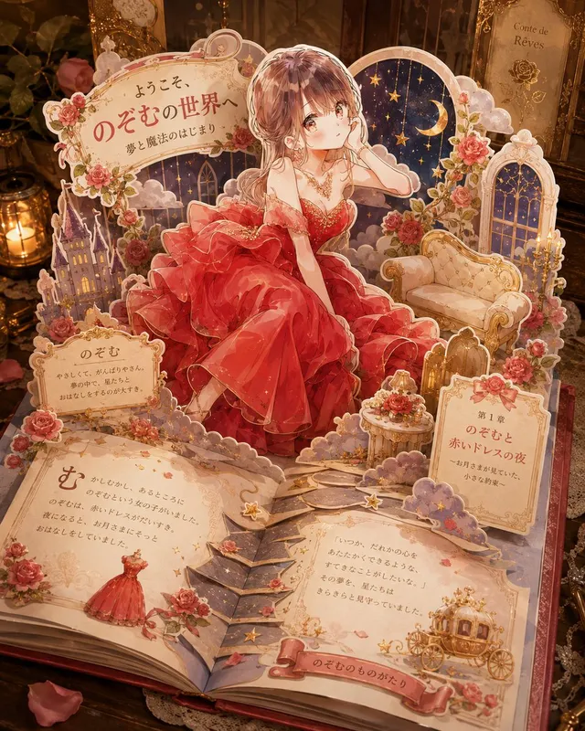 Personalized Pop-Up Fairy Tale Book