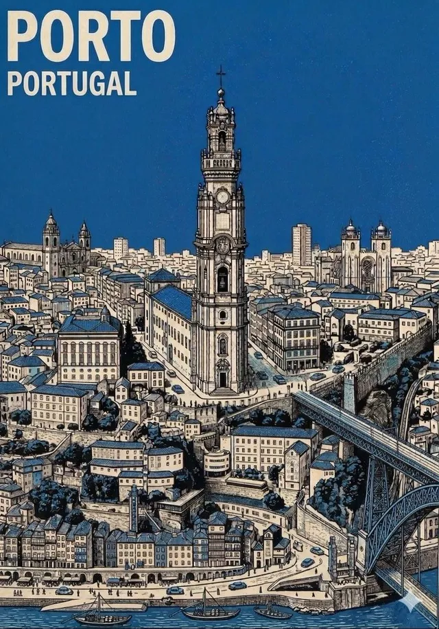 Mid-Century Travel Poster