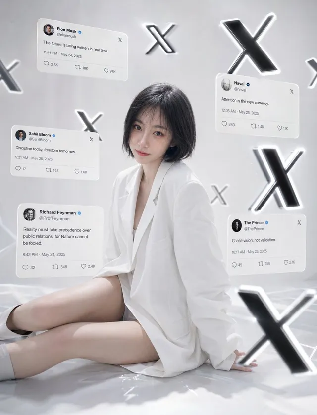 Minimalist Luxury Social Media Portrait