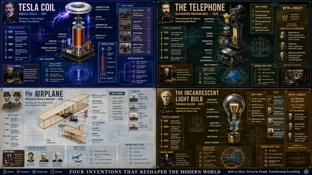 Exploded View Invention Infographic