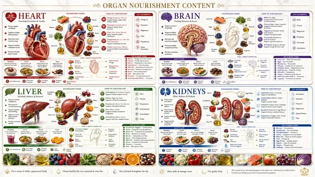 Infografica Salute Organi Umani