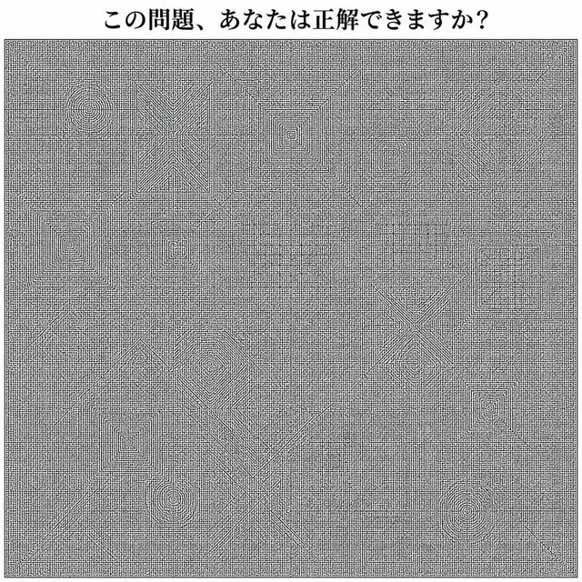 超高密度 日本の迷路パズル