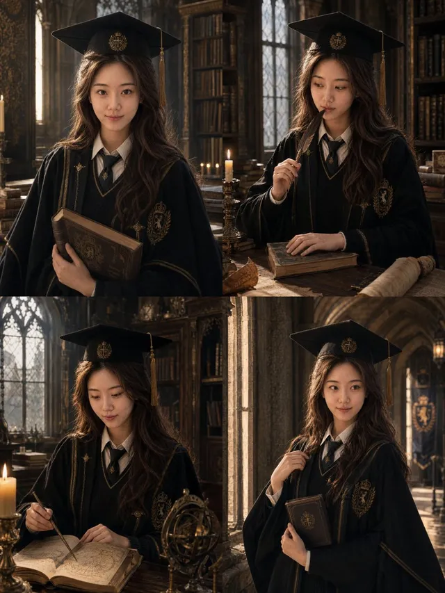 British Magic Academy Graduation Portraits
