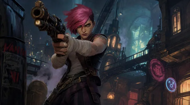 Prompt:

Create a cinematic stylized character ill