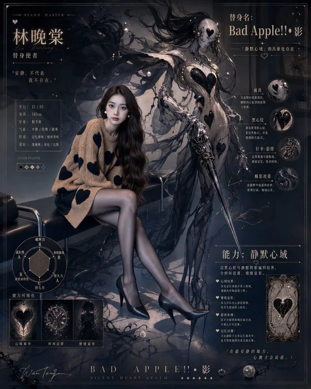 Gothic Stand Guardian Poster