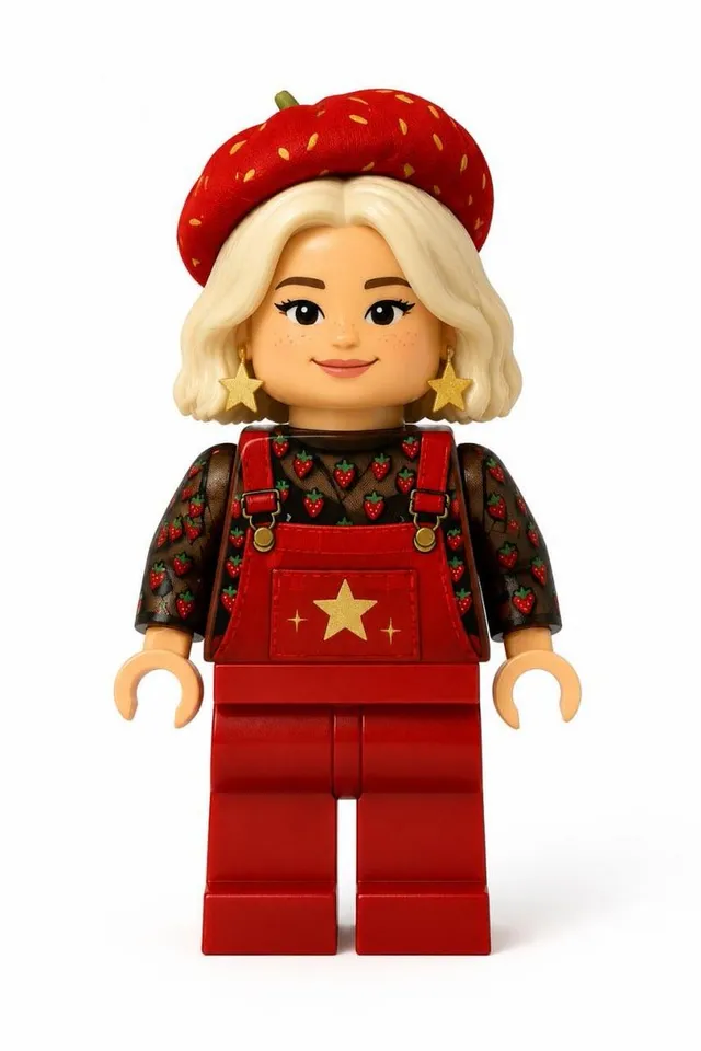 Transformasi Minifigure LEGO Realistis