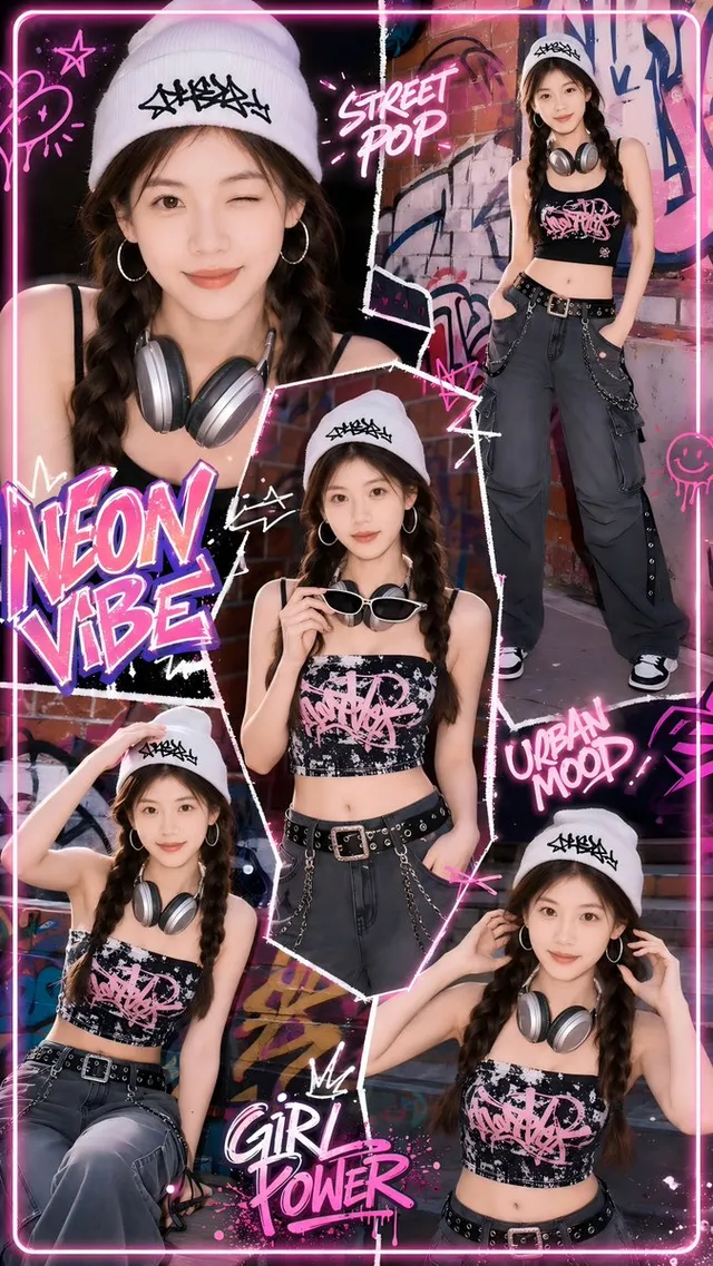 Neon Sokak Pop Moda Kolajı