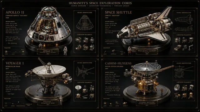 Space Mission Technical Artifacts