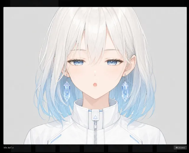 Anime Face Mask Portrait Template