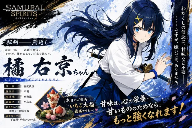 Anime Samurai Charakter Poster