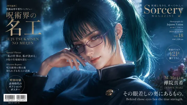Sorcery Magazine Anime Cover