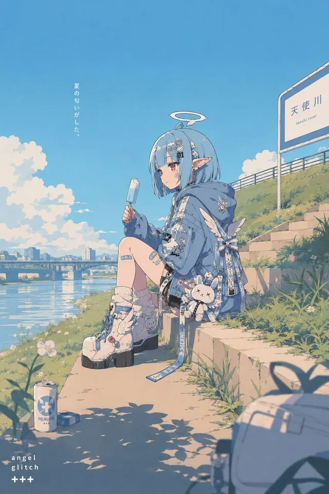 Retro Pop Riverbank Key Visual