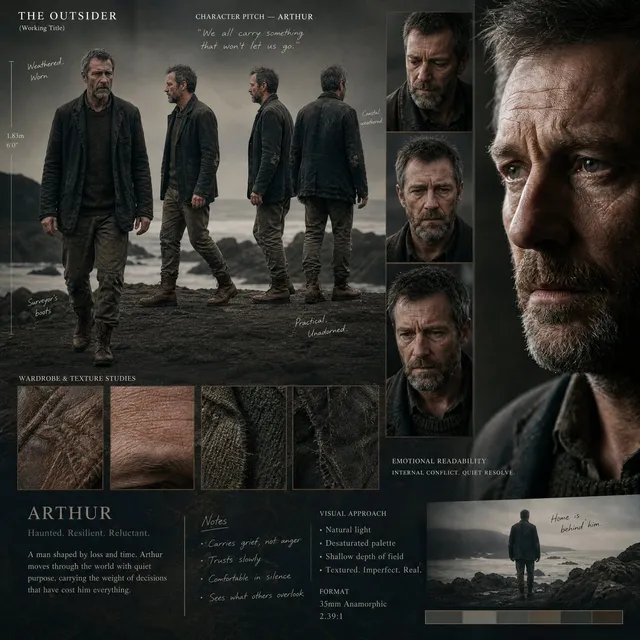 Director's Cinematic Pitch Board