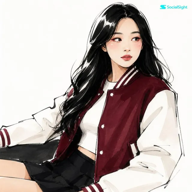 Fashion Editorial Illustration Sketch