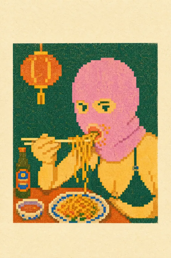 Pixel-Risograph-Nudel-Restaurant