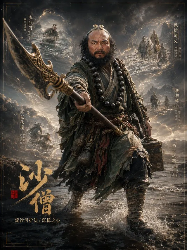 Dark Fantasy Sha Seng Character Poster