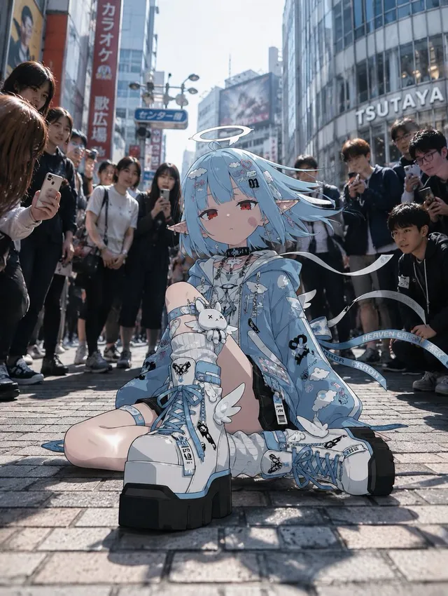 リアル東京ストリートのアニメキャラクター