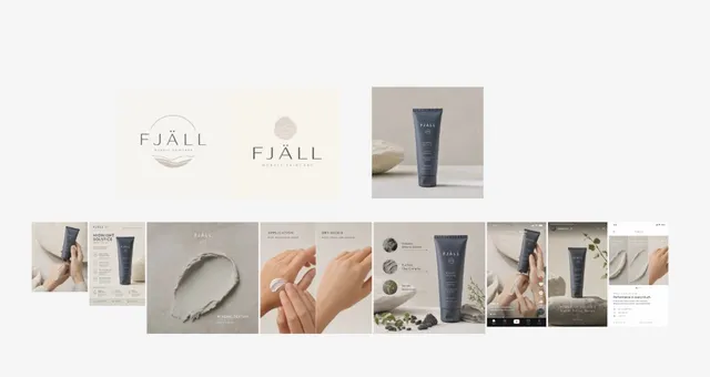 Nordic Skincare Campaign Board